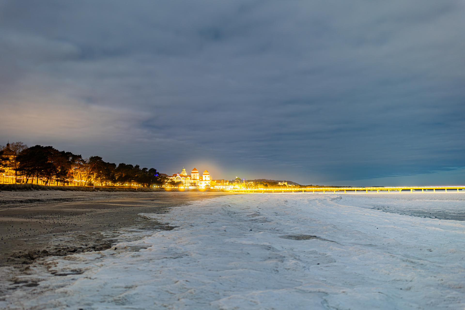 gefrorene Ostsee