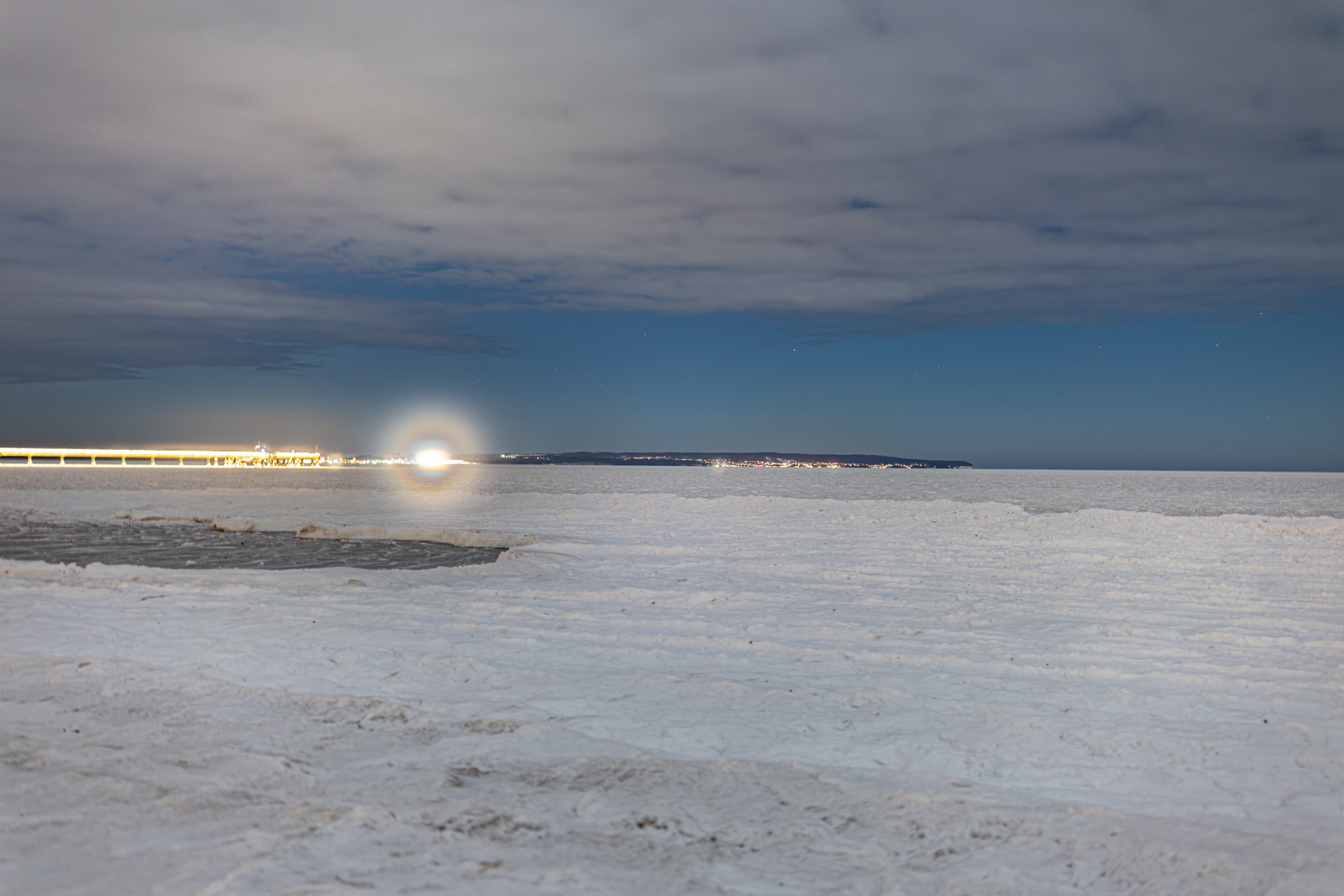 gefrorene Ostsee